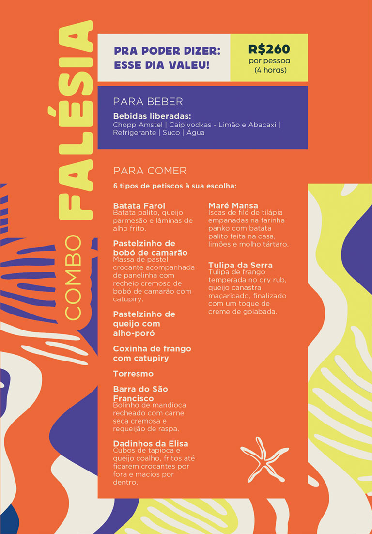 Cardápio de Eventos